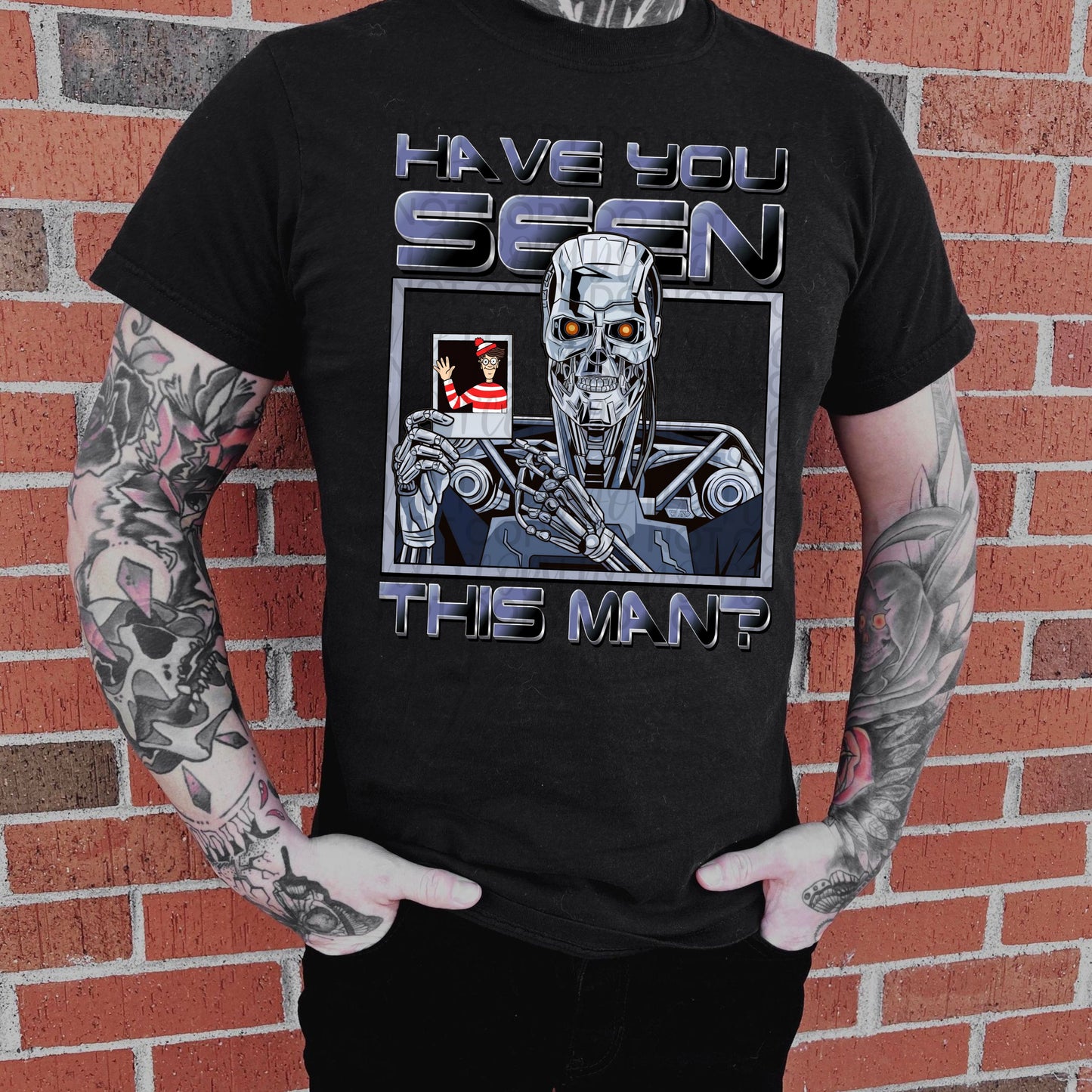 Have you seen this man - DTF TRANSFER (Back in the day Collab)