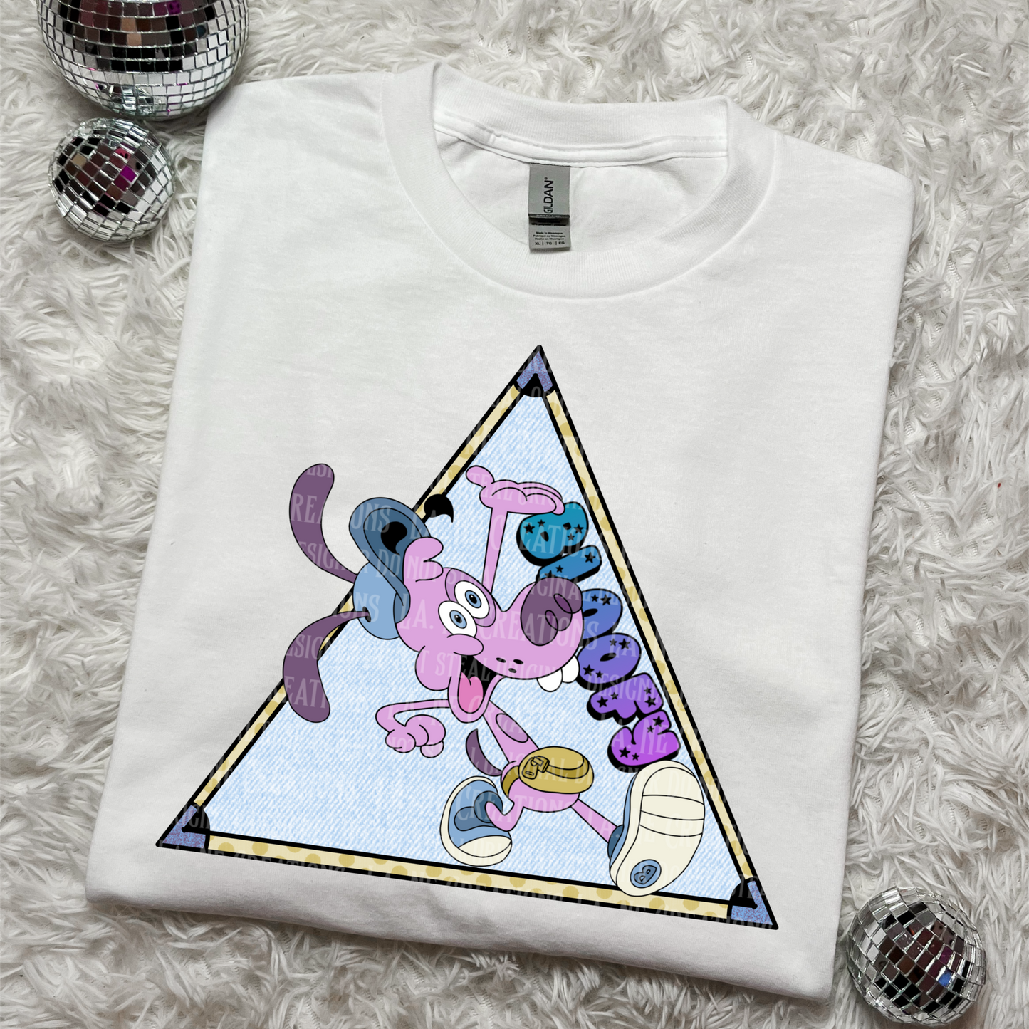 Purple dog Feelings - DTF TRANSFER (LCD)