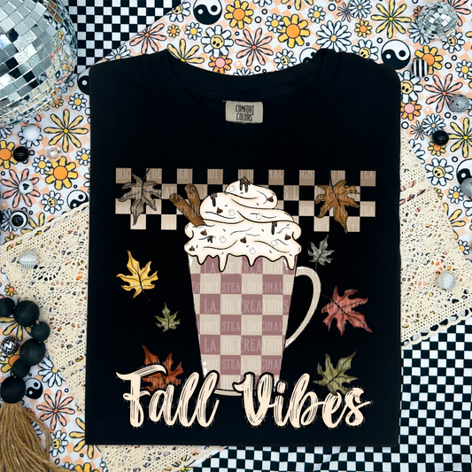 Fall vibes coffee - DTF TRANSFER (LCD)
