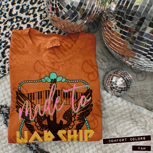 Made to worship - DTF TRANSFER (SDD/KD faith Collab)