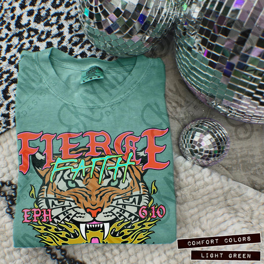 Fierce Faith - DTF TRANSFER (SDD/KD faith Collab)