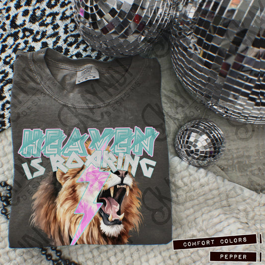 Heaven is roaring light - DTF TRANSFER (SDD/KD faith Collab)
