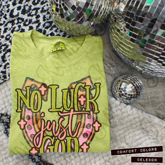 No luck just God - DTF TRANSFER (SDD/KD faith Collab)