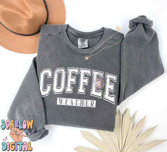 Coffee weather white - DTF TRANSFER (Scarlow N24)