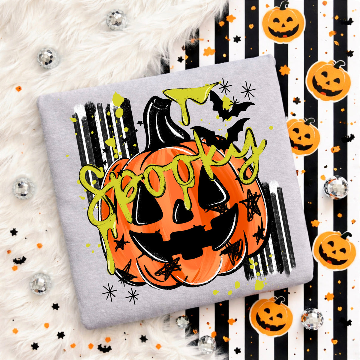 Spooky pumpkin - DTF TRANSFER (CSC)