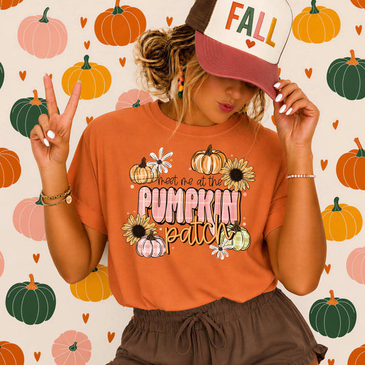 Meet me at the pumpkin patch - DTF TRANSFER (CSC)