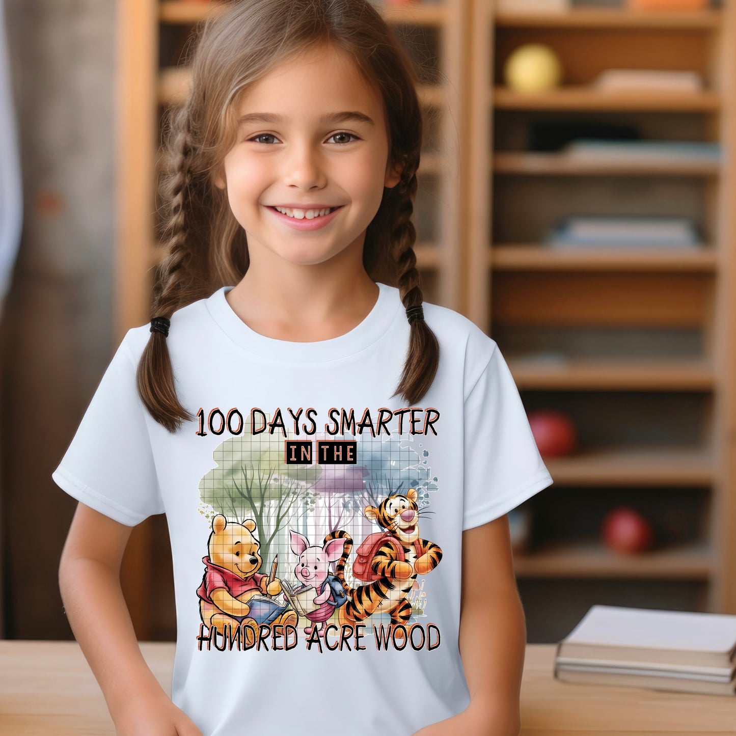 Honeybear woods - DTF TRANSFER (100 days of growth school edition collab)