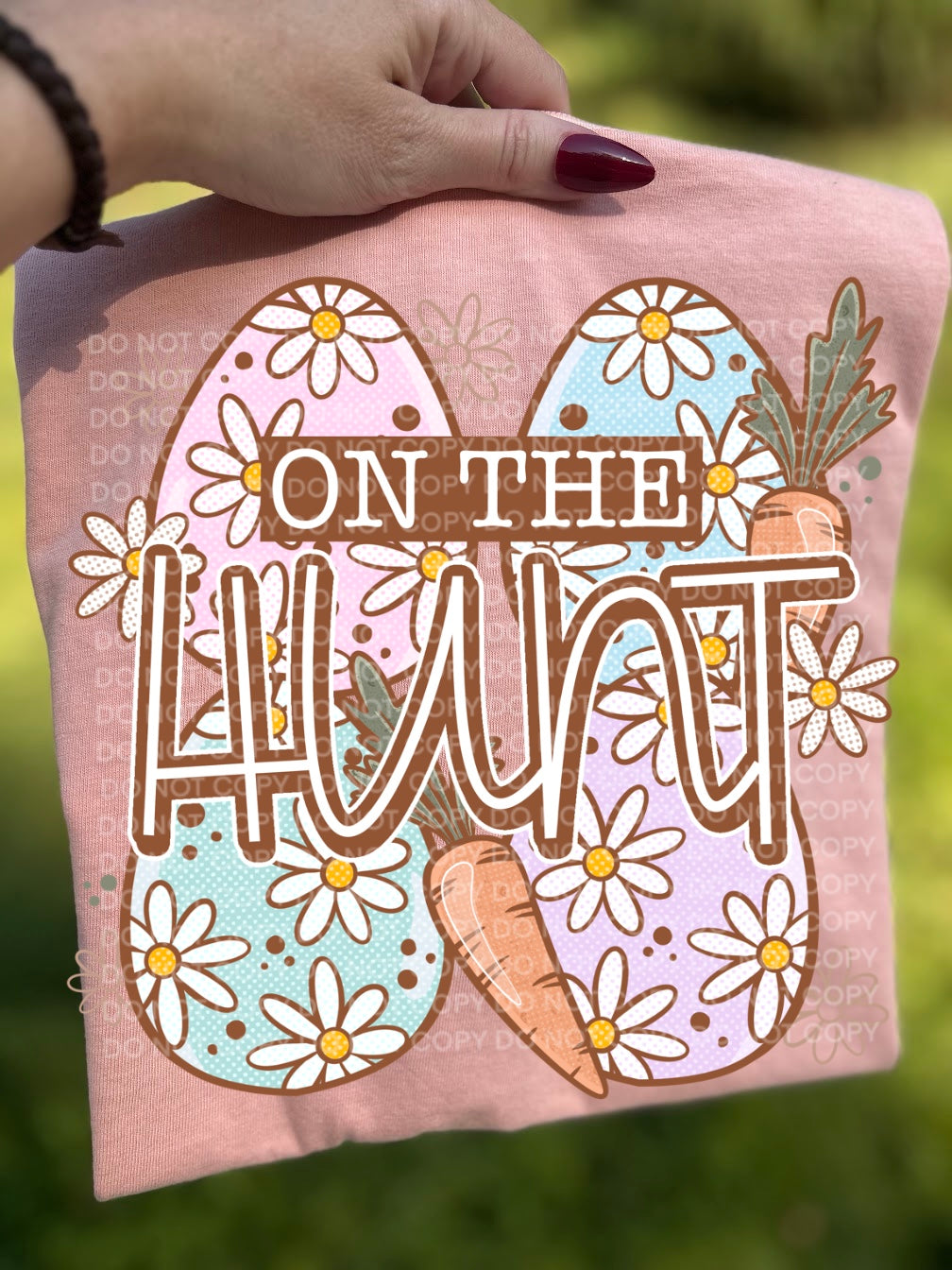 On the hunt - DTF TRANSFER (Eggstravaganza multi designer collab)