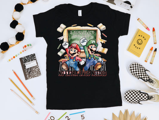 I survived bros - DTF TRANSFER (100 days of growth school edition collab)