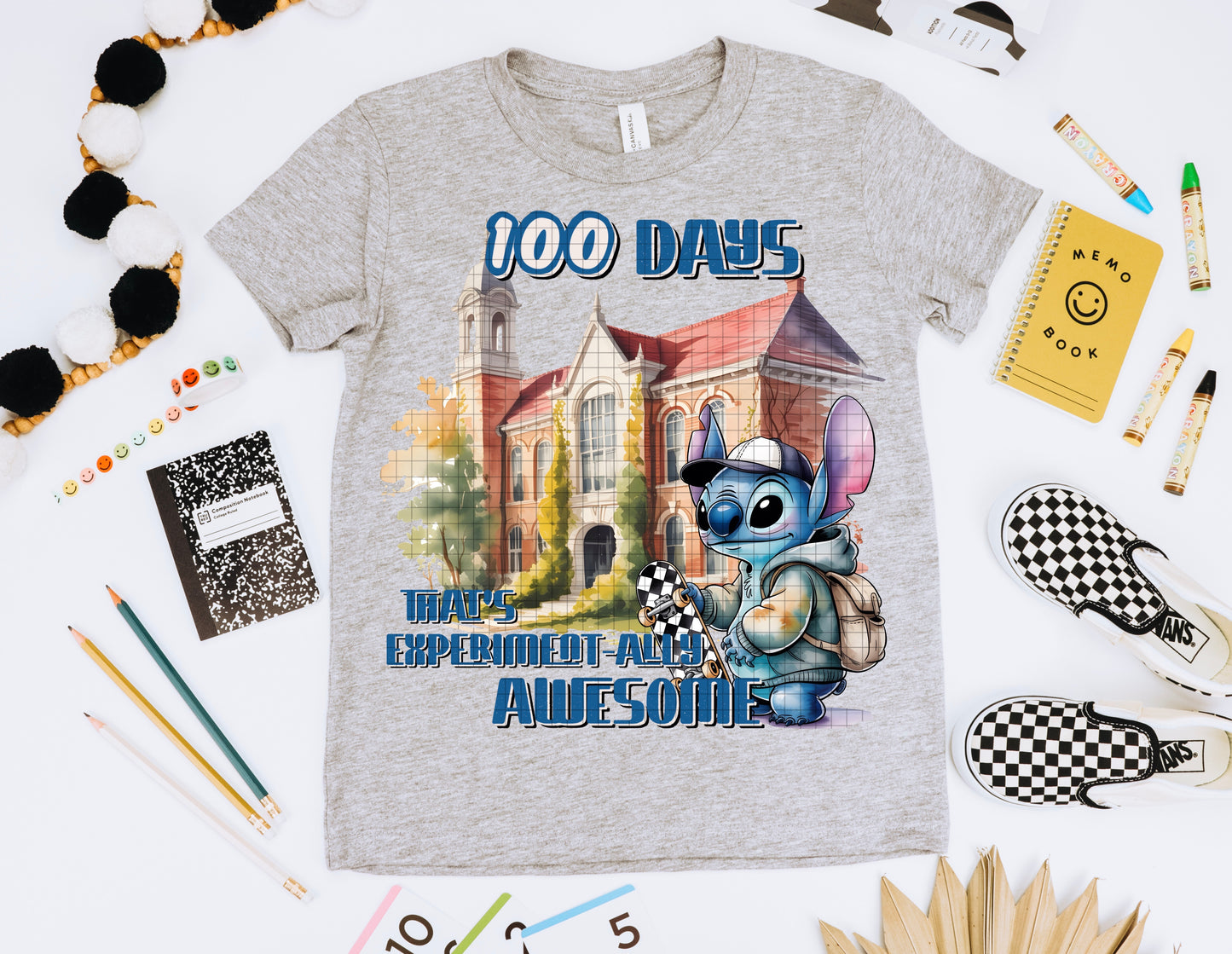 Experimentally awesome - DTF TRANSFER (100 days of growth school edition collab)