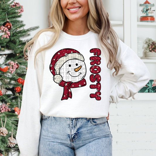 Frosty snowman - DTF TRANSFER (LCD)