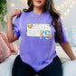 Dalmatian dots state names - pick your state! DTF TRANSFER (TED)