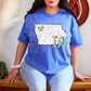 Dalmatian dots state names - pick your state! DTF TRANSFER (TED)