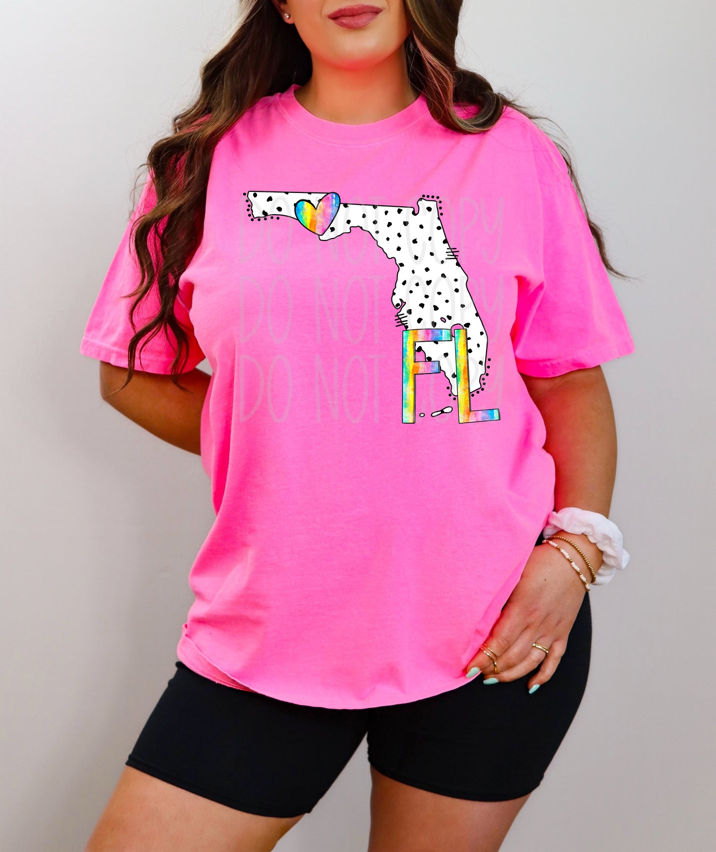 Dalmatian dots state names - pick your state! DTF TRANSFER (TED)