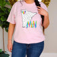 Dalmatian dots state names - pick your state! DTF TRANSFER (TED)
