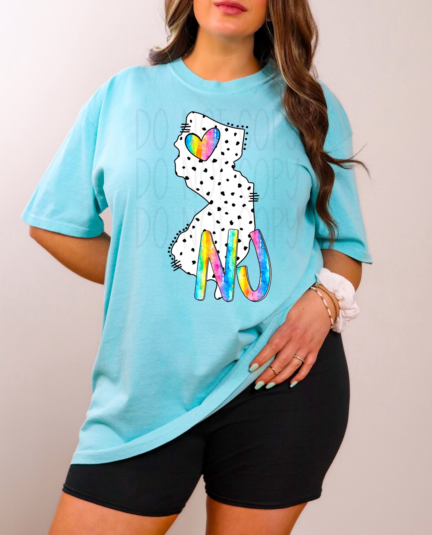 Dalmatian dots state names - pick your state! DTF TRANSFER (TED)