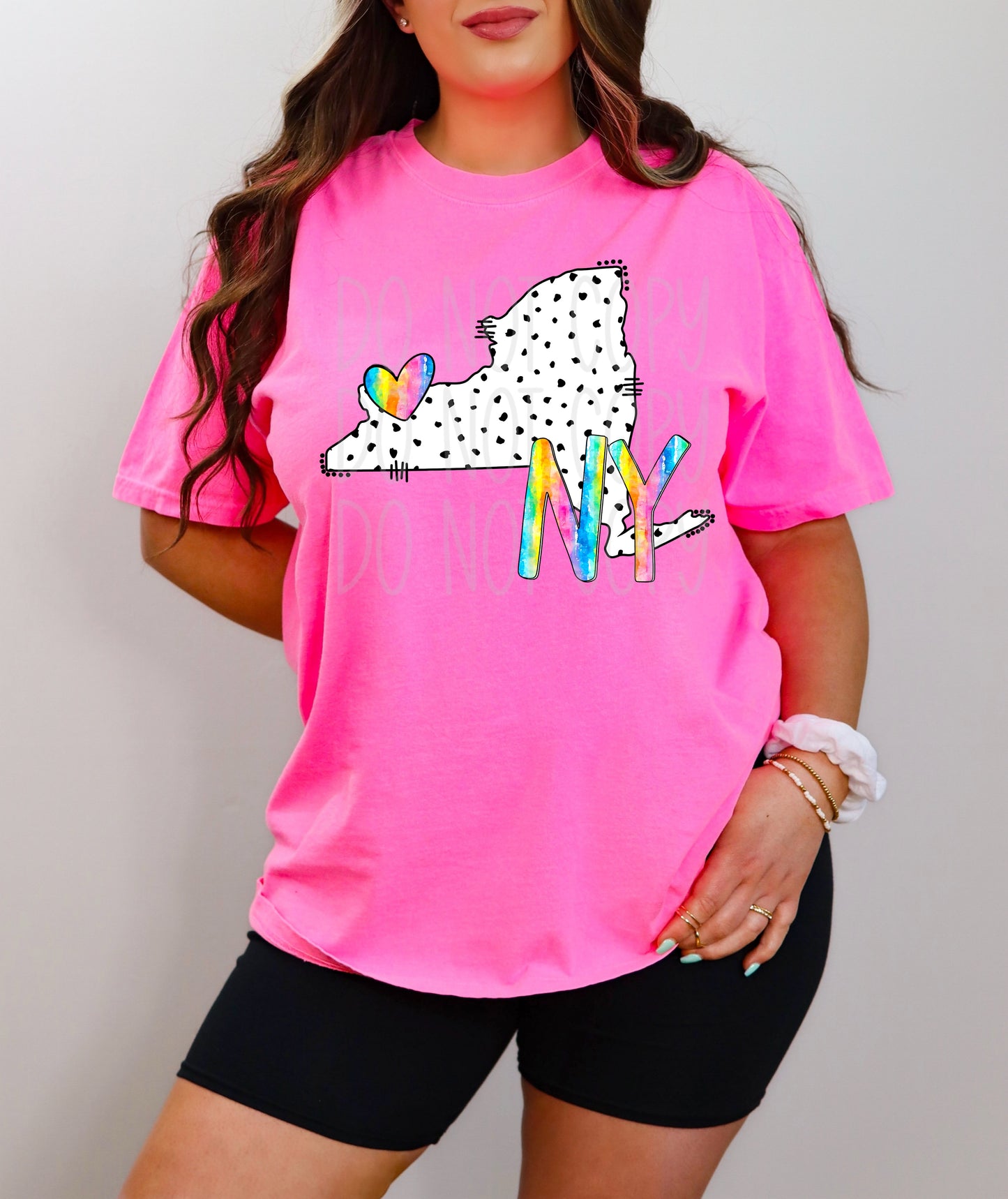 Dalmatian dots state names - pick your state! DTF TRANSFER (TED)