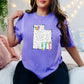 Dalmatian dots state names - pick your state! DTF TRANSFER (TED)