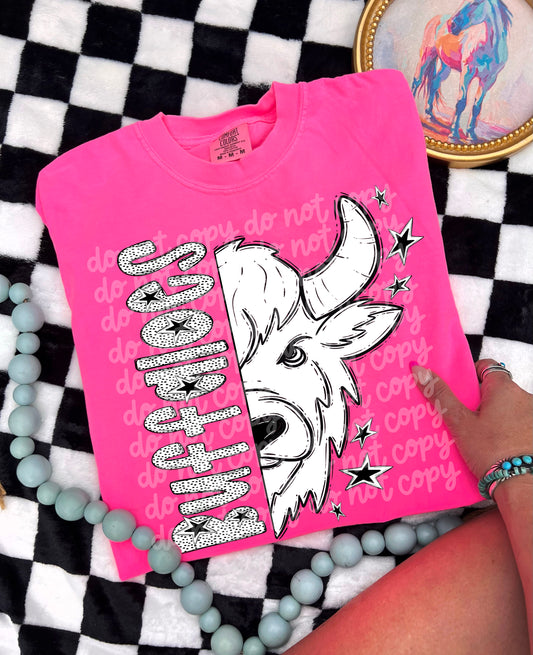 Buffaloes dotted half mascot - DTF TRANSFER (PHDC JU25)