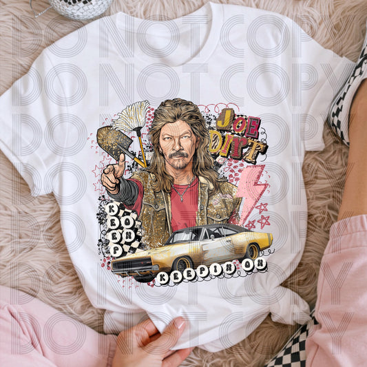 Joe Dirt - DTF TRANSFER (Throwback collab RHD X SSDD)