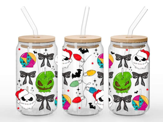 NBC apples - UV dtf wrap 16oz libbey : MMDD