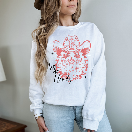 Ho, ho, howdy, - DTF TRANSFER (SCRLW)