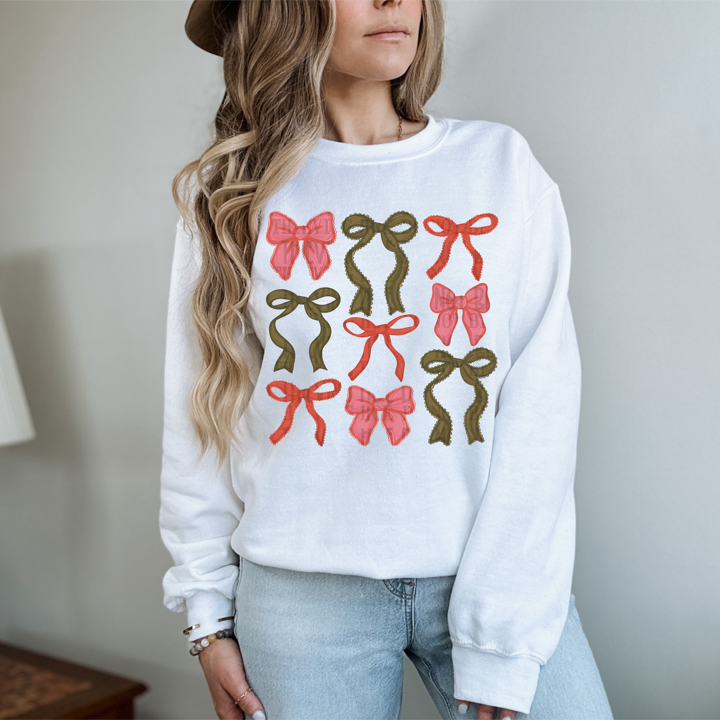 Bows- DTF TRANSFER (SCRLW)