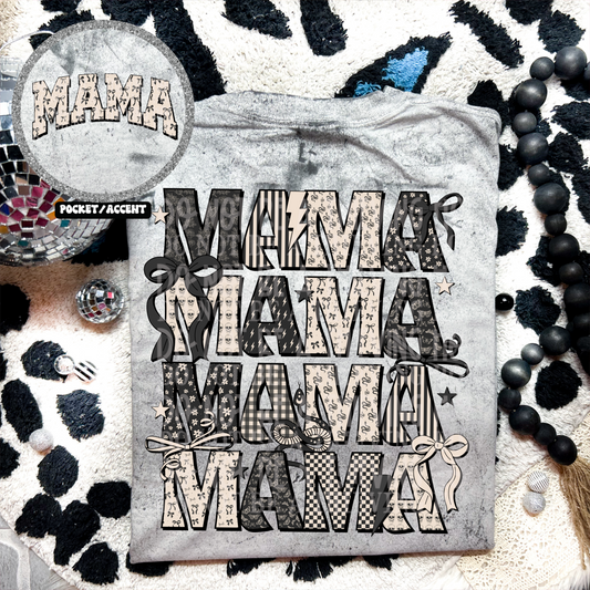 Mama - DTF TRANSFER (SCRLW)