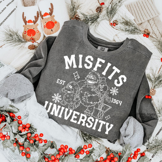 Misfits university- DTF TRANSFER (MMDD)