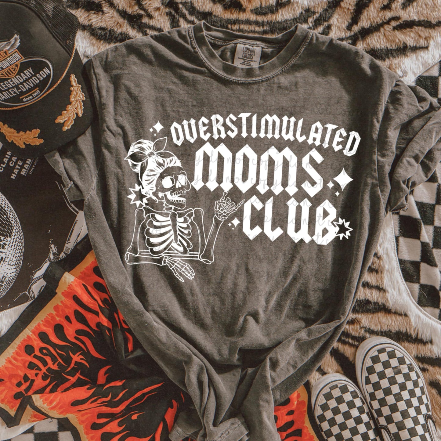 Overstimulated wives club- DTF TRANSFER (MMDD)