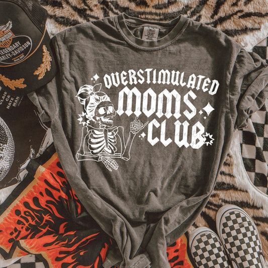 Overstimulated wives club- DTF TRANSFER (MMDD)