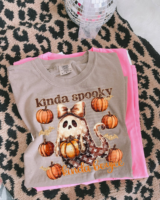 Kinda Spooky, Kinda Boujee  - DTF TRANSFER (SCG AUG25)