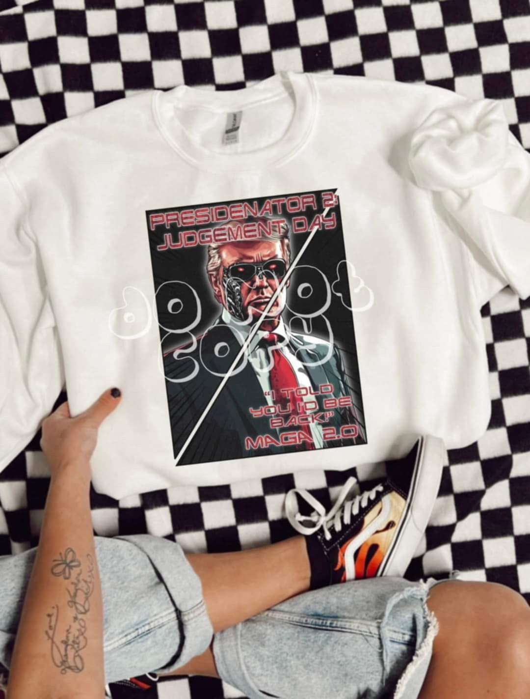 Presidenator- DTF TRANSFER (MAGA Collab)