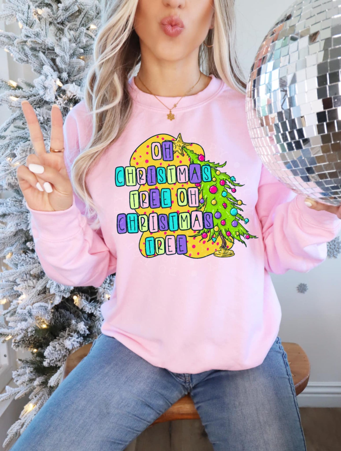 Oh christmas tree - DTF TRANSFER (MG Xmas fundraiser)