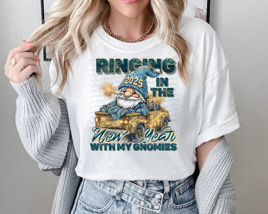 Ringing in the new year - DTF TRANSFER (MG Xmas fundraiser)