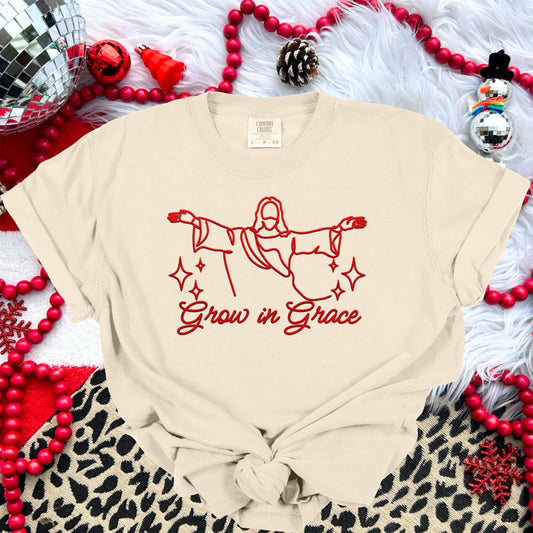 Grow in grace - DTF TRANSFER (MG Xmas fundraiser)
