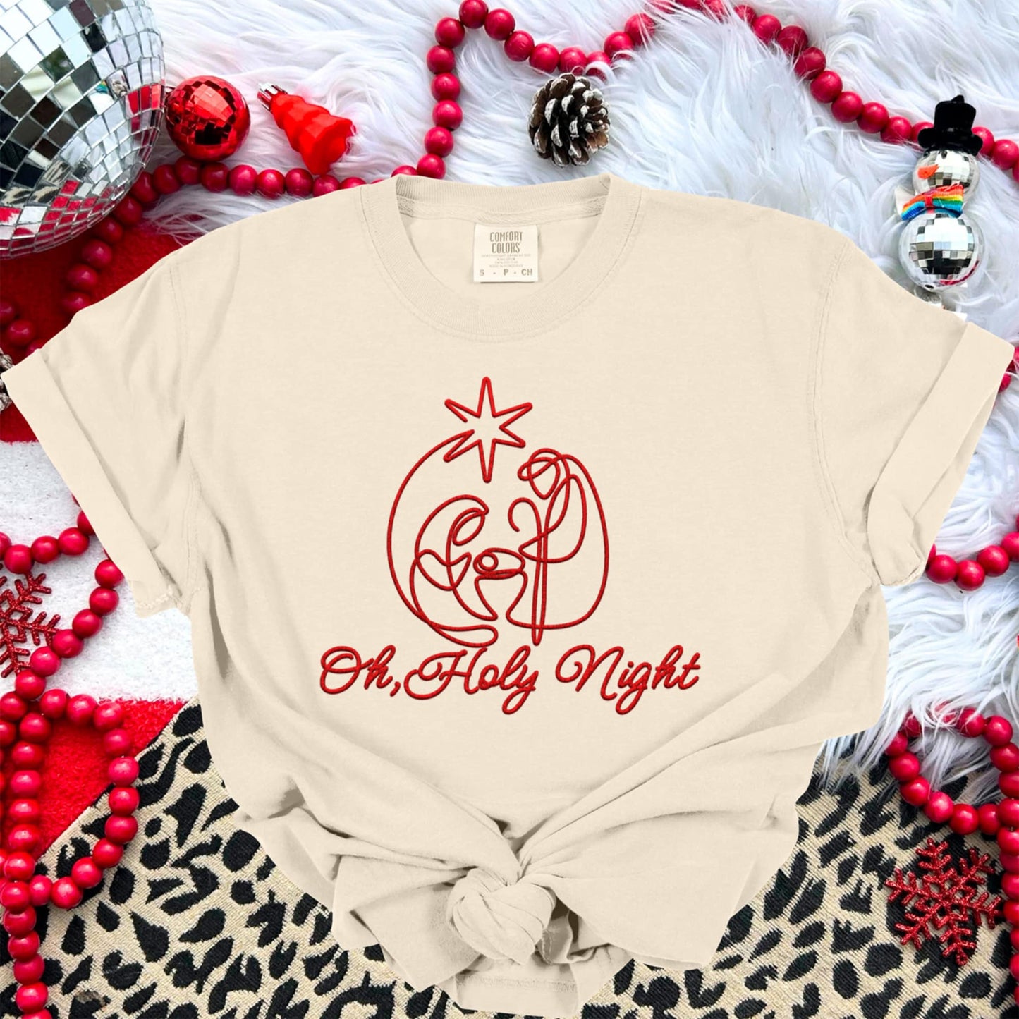 Oh holy night - DTF TRANSFER (MG Xmas fundraiser)