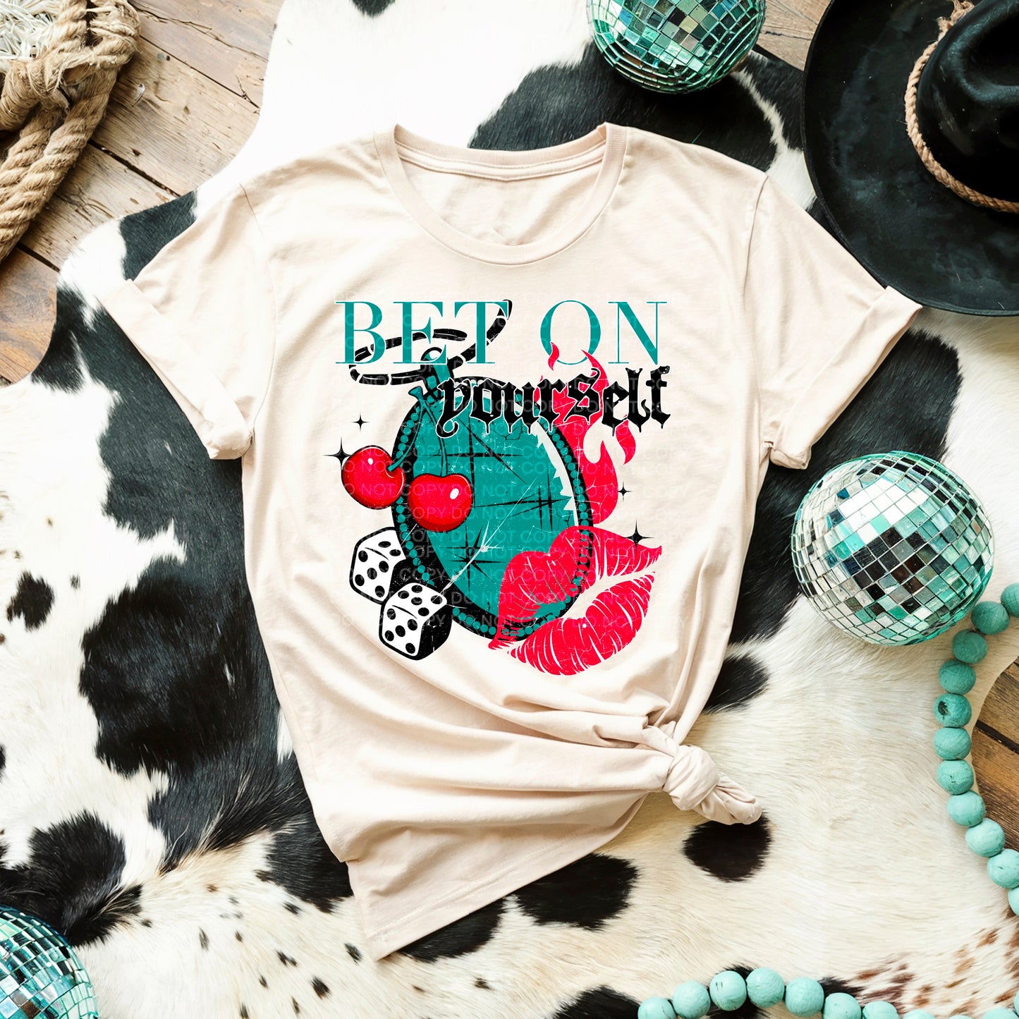 Bet on yourself - DTF TRANSFER (SCG MY25)