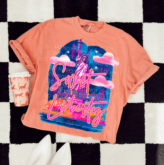 Sweet land of liberty - DTF TRANSFER (SCG MY25)