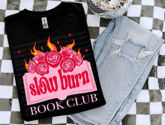 Slow burn book club - DTF TRANSFER (SCG MY25)