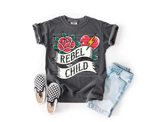 Rebel Child - DTF TRANSFER (SCG MY25)