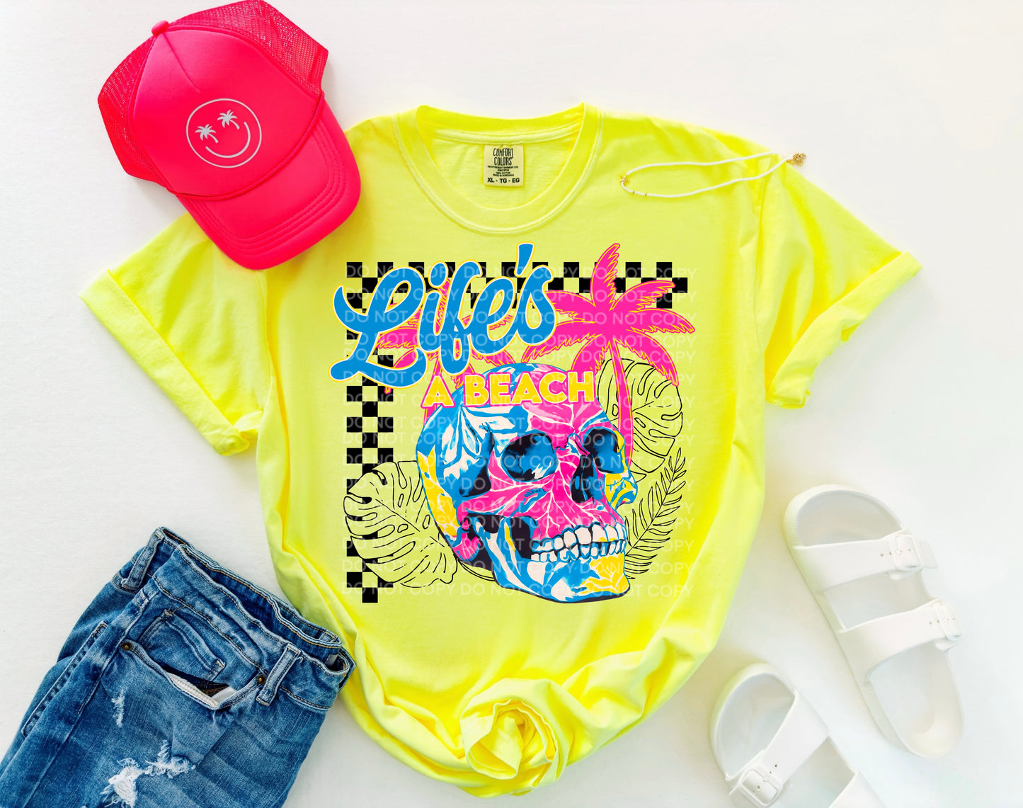 Life's A Beach - DTF TRANSFER (SCG MY25)