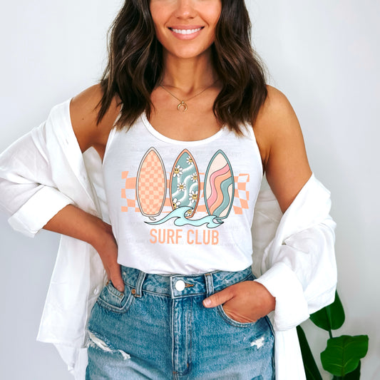 Surfboards Surf Club - DTF TRANSFER