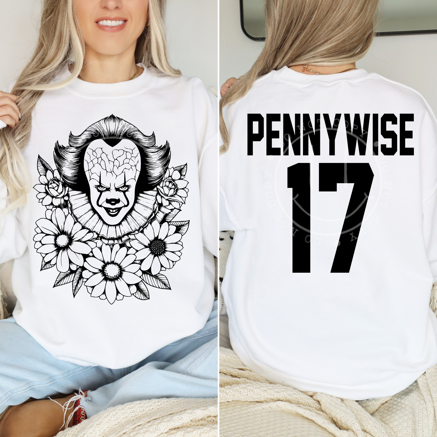 PW 🤡 17 single color-DTF TRANSFER (LDC F24)