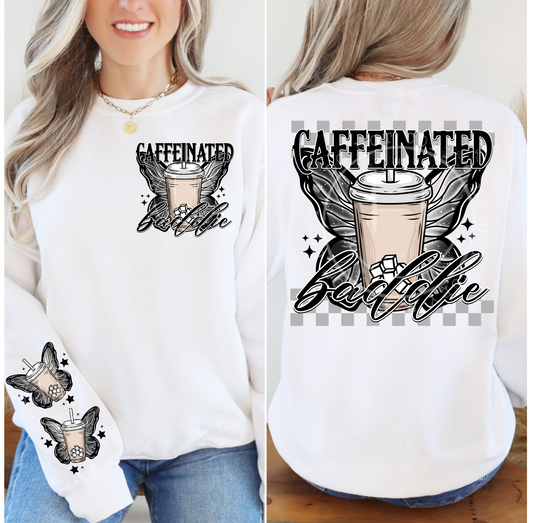 Caffeinated bad@$$- DTF TRANSFER (LDC F24)