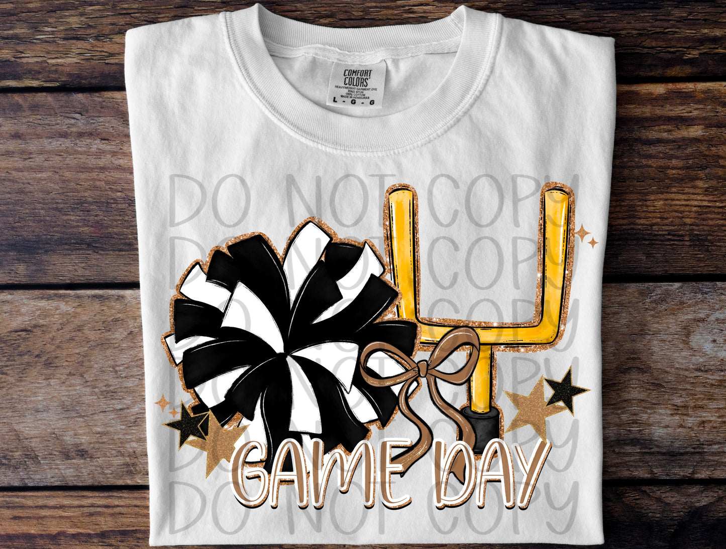 Football Cheer Gameday- DTF TRANSFER (DDVA FDC Sports Collab)