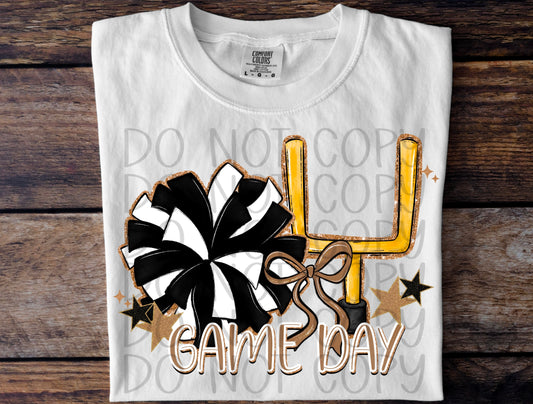 Football Cheer Gameday- DTF TRANSFER (DDVA FDC Sports Collab)