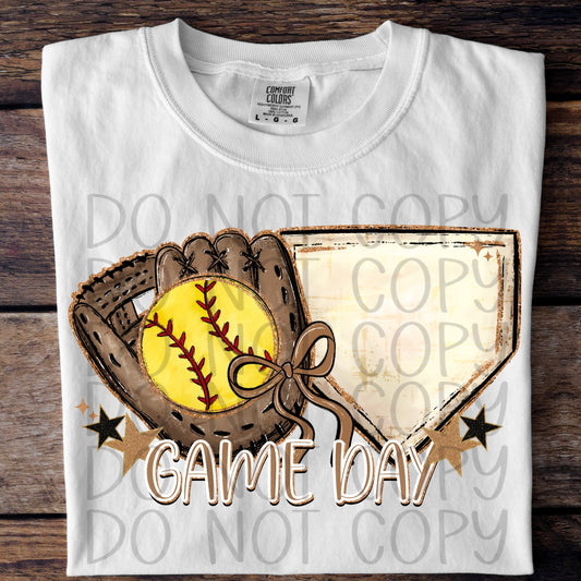 Softball Gameday- DTF TRANSFER (DDVA FDC Sports Collab)
