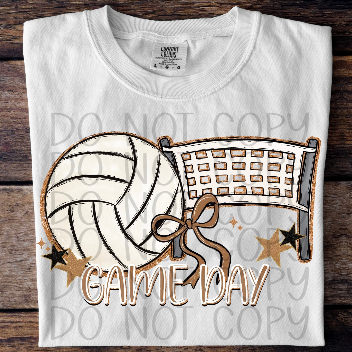 Volleyball Gameday- DTF TRANSFER (DDVA FDC Sports Collab)