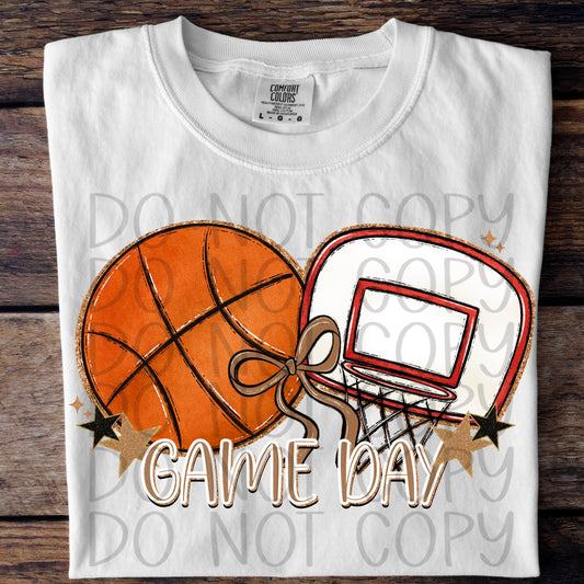 Basketball Gameday- DTF TRANSFER (DDVA FDC Sports Collab)